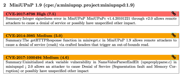 vulnerability scanner for home network